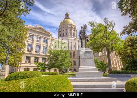 Georgia State Capitol Building à Atlanta, Géorgie, USA. Banque D'Images