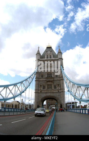 Construit plus de 120 ans, le Tower Bridge le plus célèbre pont du monde Banque D'Images