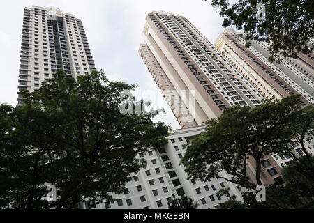 HDB flats in Toa Payoh, Singapour Banque D'Images