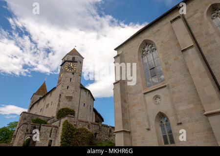 Château de Rapperswil à Zürich, Suisse, Europe Banque D'Images