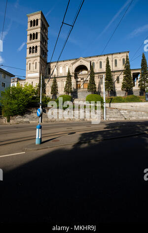 Église catholique Liebfrauen se trouve à Zurich, Suisse, Europe Banque D'Images