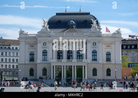 Opéra de Zurich, Zürich, Suisse, Europe Banque D'Images