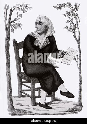 Jean Paul Marat 1790 Banque D'Images