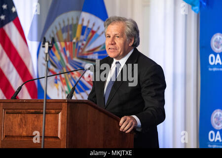 Luis Almagro, Secrétaire général de l'Organisation des États américains, à l'Organisation des États américains à Washington, DC. Banque D'Images