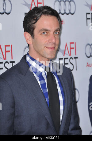 BJ Novak à M. Banks Première au TLC Chinese Theatre de Los Angeles.BJ Novak 061 Red Carpet Event, Vertical, USA, Cinéma, Célébrités, photographie, Bestof, Arts, Culture et divertissement, Célébrités Topix fashion / Vertical, Best of, événement dans la vie d'Hollywood, Californie - Tapis rouge et en backstage, USA, Cinéma, Célébrités, cinéma, télévision, Célébrités célébrités musique, photographie, Arts et culture, Bestof, divertissement, Topix headshot, vertical, une personne, à partir de l'an , 2013, enquête tsuni@Gamma-USA.com Banque D'Images