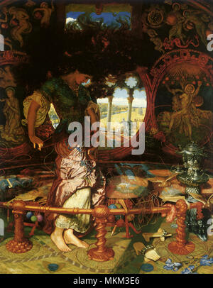 Lady of Shalott Banque D'Images