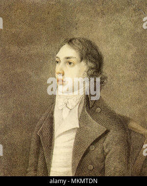 Portrait 1796 Coleridge Banque D'Images