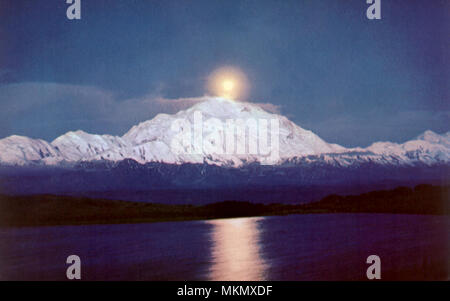 Mt. McKinley, Alaska Banque D'Images