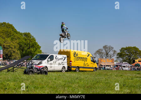 Marais Netley, Hampshire, Royaume-Uni. 6 mai 2018. Le premier jour, de l'événement de deux jours, Hampshire Game & Country Fair attire les foules par une chaude journée ensoleillée. Banque D'Images