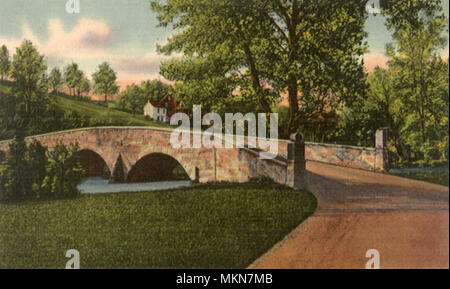 Burnside Bridge. Sharpsburg. Banque D'Images