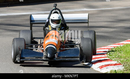 Course de côte de Shelsley Walsh cas en Angleterre Banque D'Images
