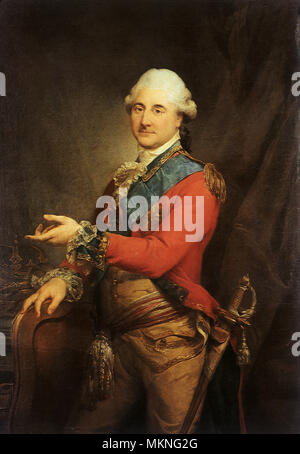 Stanislas Auguste Poniatowski, roi de Pologne 1768 Banque D'Images