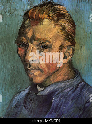 Autoportrait de Vincent van Gogh Banque D'Images