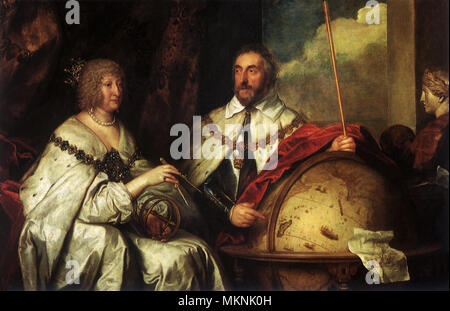 Thomas Howard, deuxième Comte d'Arundel, avec Aletheia 1639 Banque D'Images