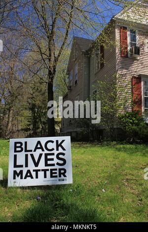 Paysage ordinaire à Evanston, Illinois. Banque D'Images