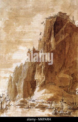 L'expatriée, d'être jeté dans la mer de la Villa Banque D'Images