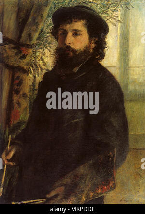 Portrait de Claude Monet Banque D'Images