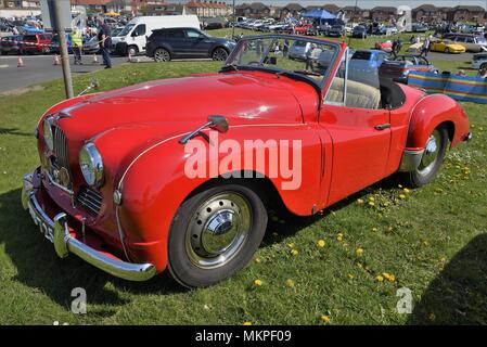 Cleveleys, Lancashire, Royaume-Uni. Le 6 mai 2018. Cleveleys Classic Car Show à Jubilee Gardens (BVPG) Blackpool Groupe Préservation du véhicule Banque D'Images