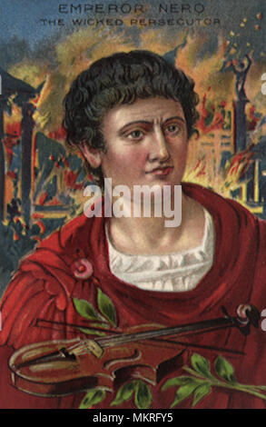 Nero empereur de Rome Banque D'Images