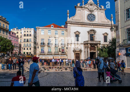 Lisbonne Portugal. 06 mai 2018. Vue sur le centre-ville de Lisbonne, Portugal Lisbonne.. Photographie par Ricardo Rocha. Banque D'Images