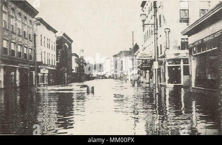 The Great New England Hurricane. Athol. 1938 Banque D'Images