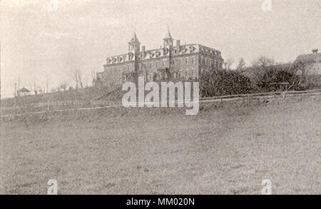 Mt. St Vincent Orphan Asylum. Ingleside. 1891 Banque D'Images