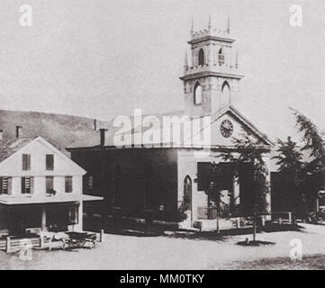 Unitarian Universalist Church. Keene. 1890 Banque D'Images