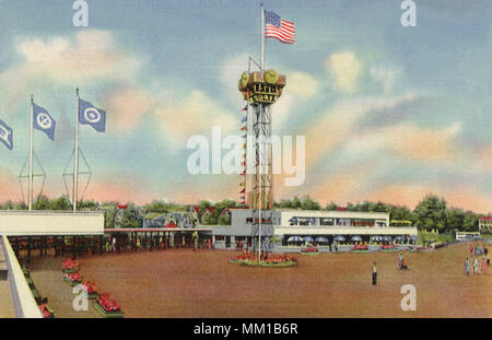 Gam Ocean Beach Park. New London. 1947 Banque D'Images