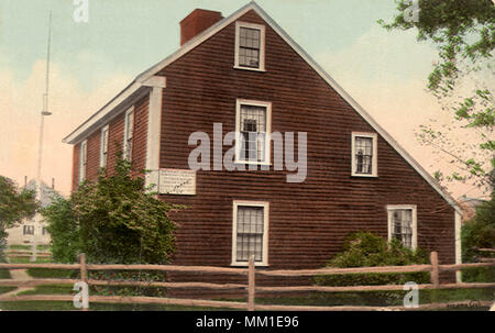 Naissance de John Adams. Quincy. 1910 Banque D'Images