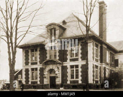 Ville Immeuble de bureaux. West Hartford. 1930 Banque D'Images