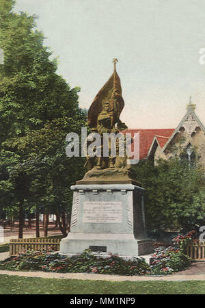 Des soldats et marins' Monument. Jackson. 1908 Banque D'Images