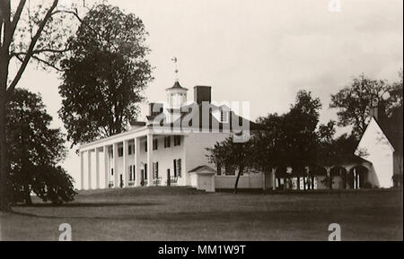 Accueil Washingtons. Mount Vernon. 1930 Banque D'Images