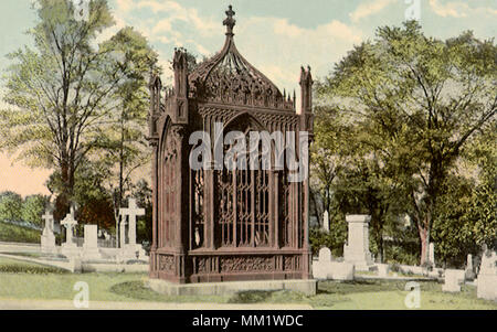 Tombe de James Monroe. Richmond. 1910 Banque D'Images