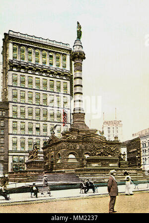 Monument aux soldats et marins. Cleveland. 1914 Banque D'Images