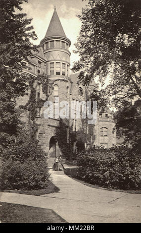 Warner Hall à l'Oberlin College. Oberlin. 1908 Banque D'Images