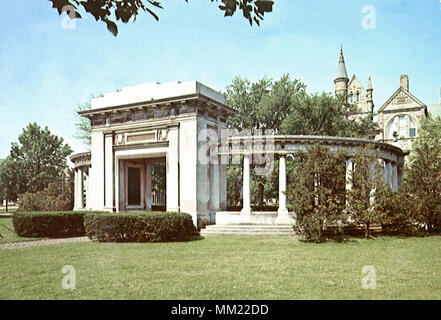 Du passage à l'Oberlin College. Oberlin. 1970 Banque D'Images