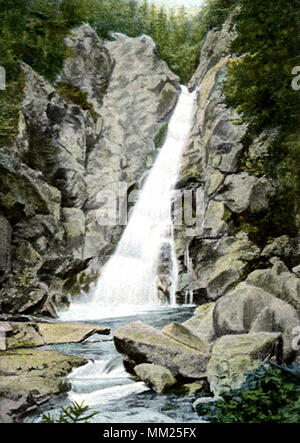 Glen Ellis Falls. Jackson.1905 Banque D'Images