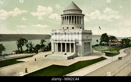 Tombeau de concessions. La ville de New York. 1907 Banque D'Images