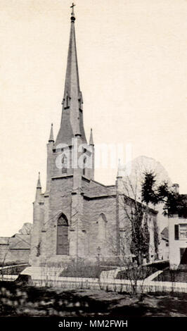 Église Saint Pauls. Ossining.1905 Banque D'Images