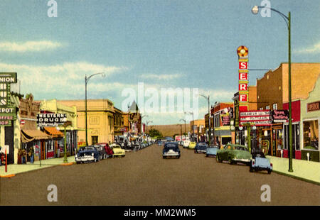 Douglas Avenue. Las Vegas. 1935 Banque D'Images