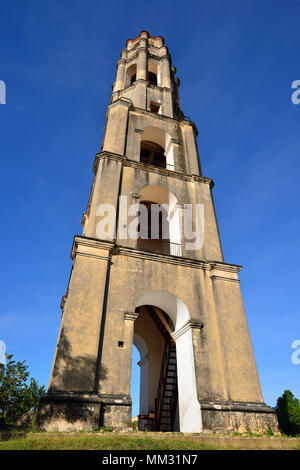 Tower dans la vallée à la protection de la plantation de sucre et d'esclaves d'Afrique sur lequel il a travaillé Banque D'Images