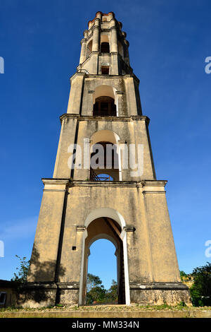 Tower dans la vallée à la protection de la plantation de sucre et d'esclaves d'Afrique sur lequel il a travaillé Banque D'Images