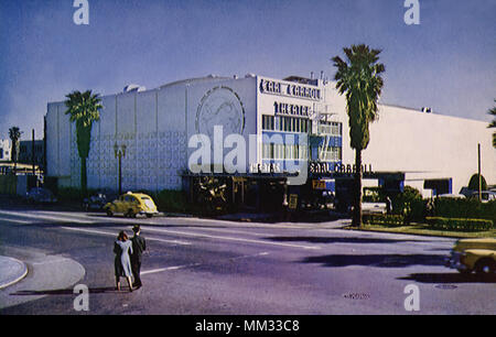 Earl Carroll Theatre Restaurant. Hollywood. 1960 Banque D'Images