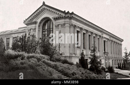 Bibliothèque. Université de Californie. Berkeley. 1935 Banque D'Images