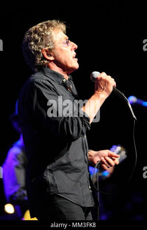 Roger Daltrey qui effectue l'opéra rock du légendaire Tommy sur scène à l'Indigo à l'O2 Arena le 21 juillet 2011 à Londres, Royaume-Uni. --- Image par © Paul Cunningham Banque D'Images