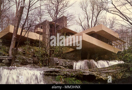 Fallingwater. Ohiopyle. 1966 Banque D'Images