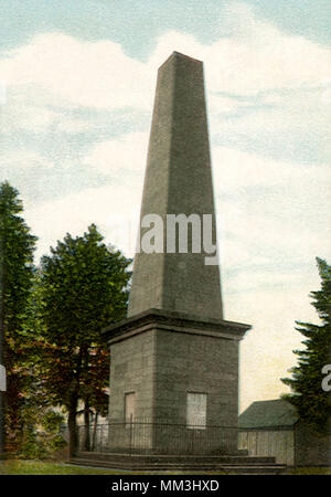 Monument du Wyoming. Wilkes-Barre. 1907 Banque D'Images