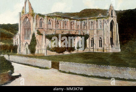 Abbaye du Sud Ouest. Tintern. 1910 Banque D'Images