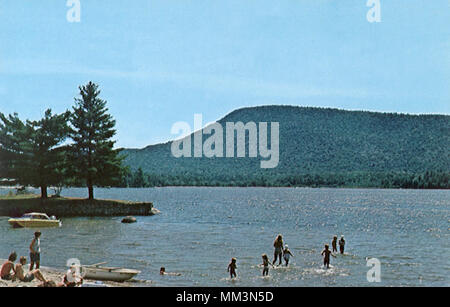 Le lac Pleasant. Spéculateur. 1970 Banque D'Images