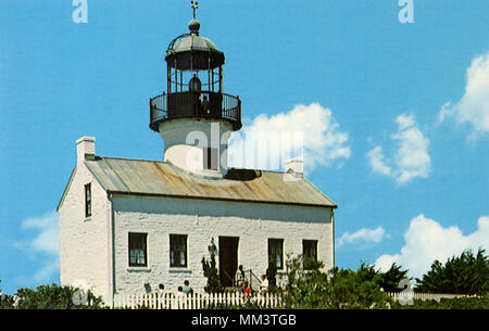 Old Point Loma Lighthouse. San Diego. 1960 Banque D'Images